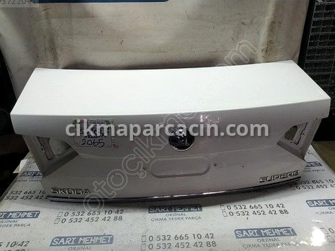 Skoda Superb Bagaj Kapağı çıkma parça