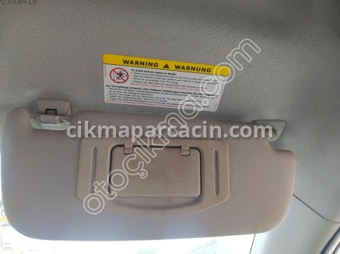 Smart ForFour Güneşlik çıkma parça