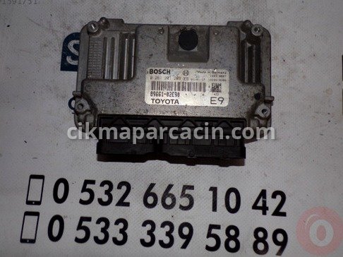 Toyota Auris Motor Beyni çıkma parça