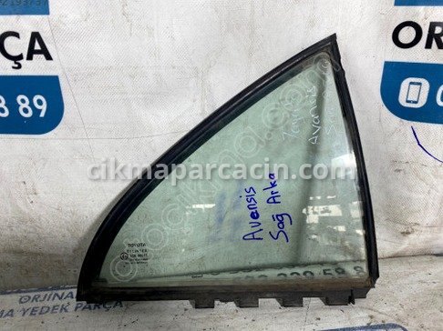 Toyota Avensis Kelebek Camı çıkma parça