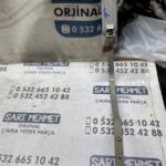 Toyota Corolla Bagaj Menteşesi çıkma parça - SARI MEHMET OTO YEDEK PARÇA Konya