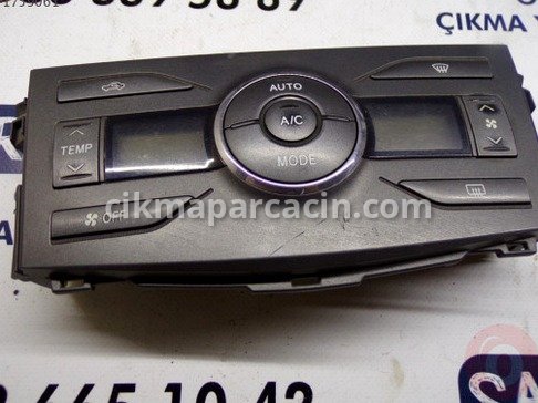 Toyota Corolla Klima Kontrol Paneli çıkma parça