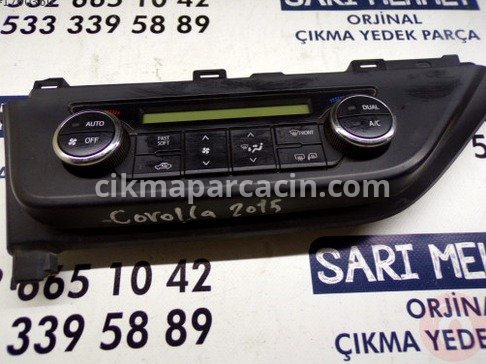 Toyota Corolla Klima Kontrol Paneli çıkma parça