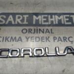 Toyota Corolla Bagaj Arması çıkma parça - SARI MEHMET OTO YEDEK PARÇA Konya