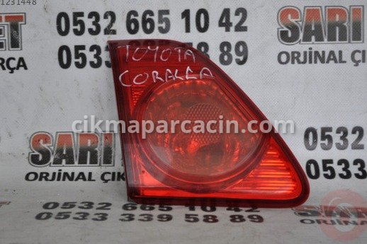 Toyota Corolla Sağ Arka Stop çıkma parça