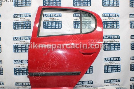Toyota Yaris Sol Arka Kapı çıkma parça
