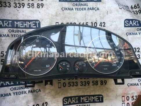 Volkswagen Golf Kilometre Saati çıkma parça