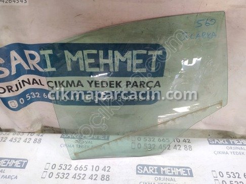 Volvo S60 Kapı Camları çıkma parça
