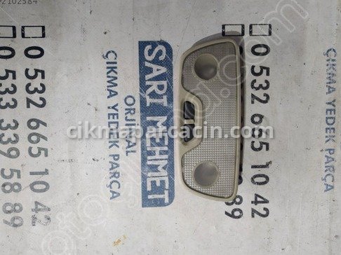 Volvo S80 Tavan Lambası çıkma parça