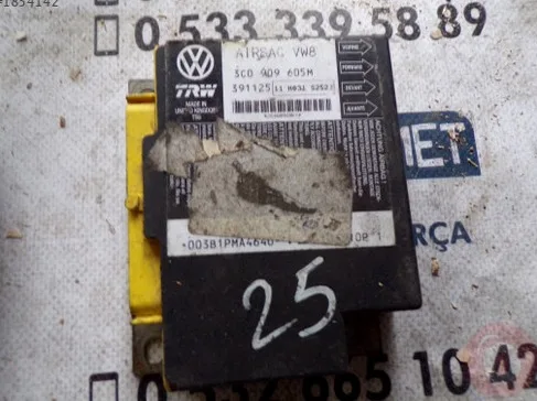 ÇIKMA VW AİRBAG BEYNİ 3C0 909 605 - Konya Çıkma Parça