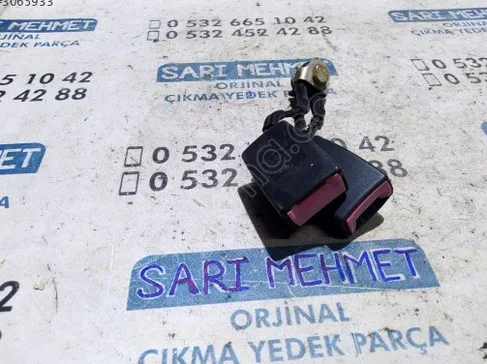 Volkswagen Bora Emniyet Kemeri çıkma parça - SARI MEHMET OTO YEDEK PARÇA Konya
