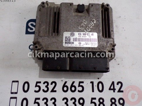 Volkswagen Caddy Motor Beyni çıkma parça