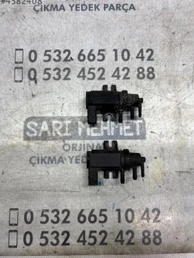 Volkswagen Caddy Turbo Valfi çıkma parça - SARI MEHMET OTO YEDEK PARÇA Konya