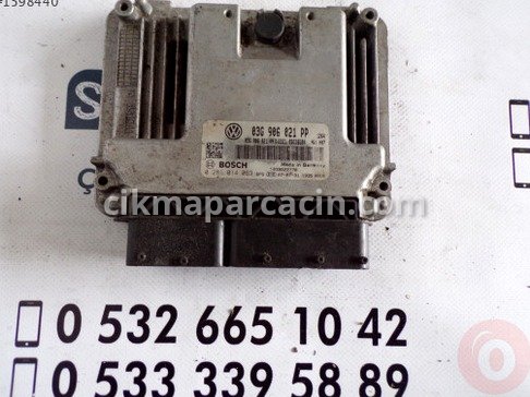 Volkswagen Golf Motor Beyni çıkma parça