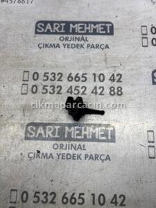 ÇIKMA VW GOLF 4 BORA 1.6 AKL VAKUM TÜPÜ 06A129061 – Konya Çıkma Parça