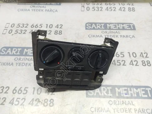 Volkswagen Bora Klima Kontrol Paneli çıkma parça - SARI MEHMET OTO YEDEK PARÇA Konya