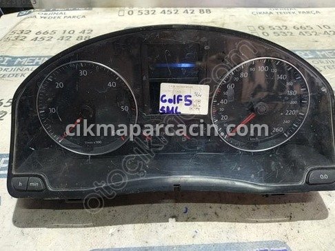 Volkswagen Golf Kilometre Saati çıkma parça