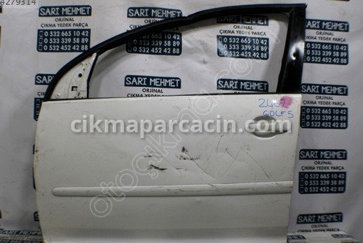 Volkswagen Golf Sol Ön Kapı çıkma parça