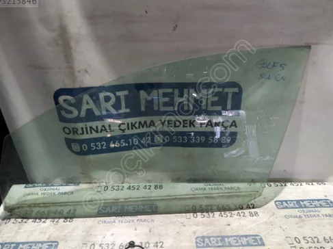 Volkswagen Golf Kapı Camları çıkma parça - SARI MEHMET OTO YEDEK PARÇA Konya