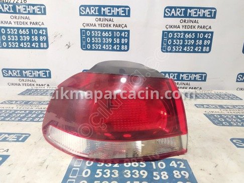Volkswagen Golf Sol Arka Stop çıkma parça
