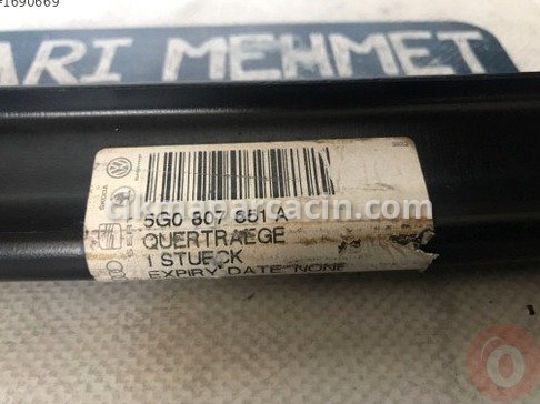Volkswagen Golf Tampon Izgara Çıtası çıkma parça
