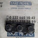 Volkswagen Golf Klima Kontrol Paneli çıkma parça - SARI MEHMET OTO YEDEK PARÇA Konya