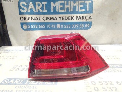 Volkswagen Golf Sağ Arka Stop çıkma parça
