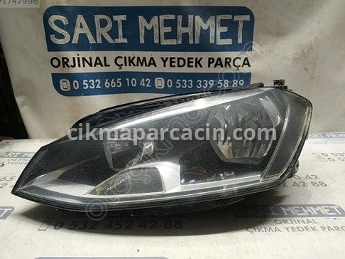 Volkswagen Golf Sol Ön Far çıkma parça