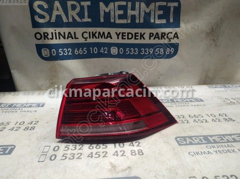 Volkswagen Golf Sağ Arka Stop çıkma parça