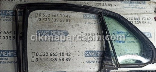 Volkswagen Jetta Kelebek Camı çıkma parça