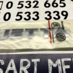 Volkswagen Jetta Marka Yazıları çıkma parça - SARI MEHMET OTO YEDEK PARÇA Konya