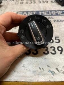 ÇIKMA VW PASSAT B6 YYV 3C8 941 431 A YYVC8941431A FAR ANAHTARI – Konya Çıkma Parça
