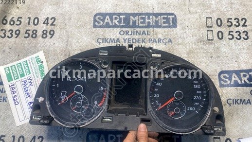 Volkswagen Passat Gösterge Paneli çıkma parça