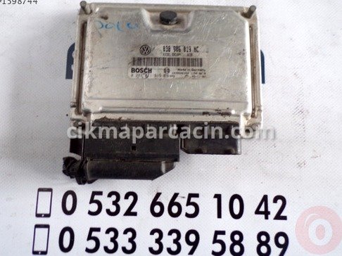 Volkswagen Polo Motor Beyni çıkma parça