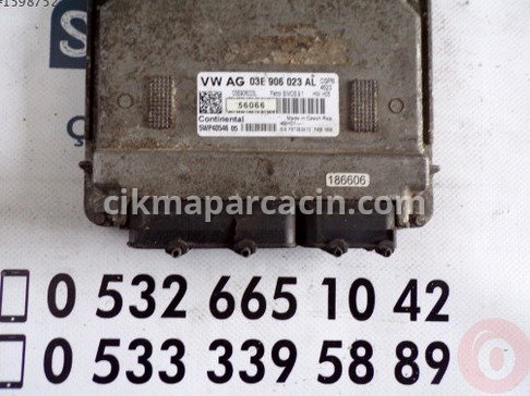 Volkswagen Polo Motor Beyni çıkma parça