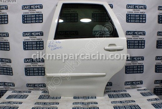 Volkswagen Polo Sol Arka Kapı çıkma parça