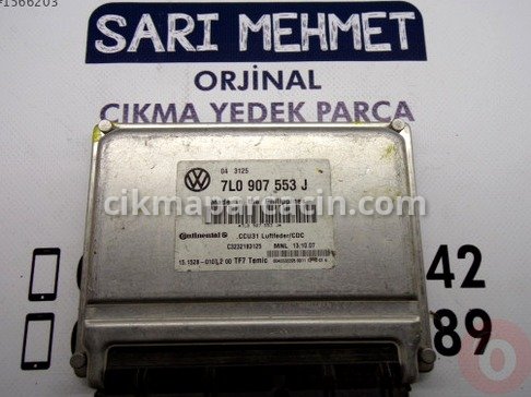 Volkswagen Touareg Süspansiyon Beyni çıkma parça