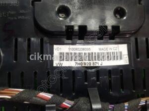 ÇIKMA VW TRANSPORTER T5 KİLOMETRE SAATİ 7H0920871J – Konya Çıkma Parça