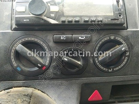 Volkswagen Transporter Klima Kontrol Paneli çıkma parça