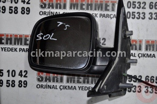 Volkswagen Transporter Sol Dış Ayna çıkma parça