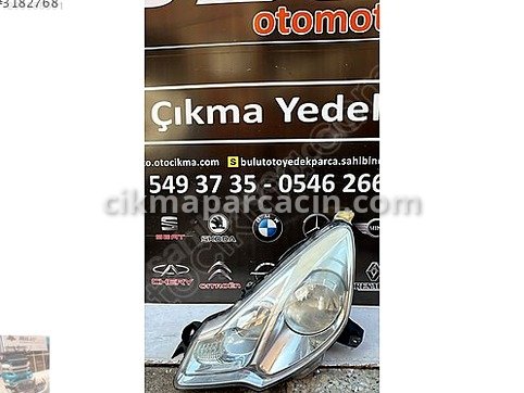 Citroen C3 Sol Ön Far çıkma parça