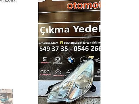 Citroen C3 Sol Ön Far çıkma parça - ANKA OTO YEDEK PARÇA İZMİR