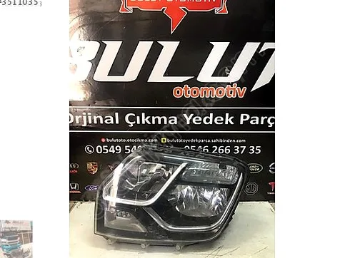 Dacia Duster Sol Ön Far çıkma parça - ANKA OTO YEDEK PARÇA İZMİR