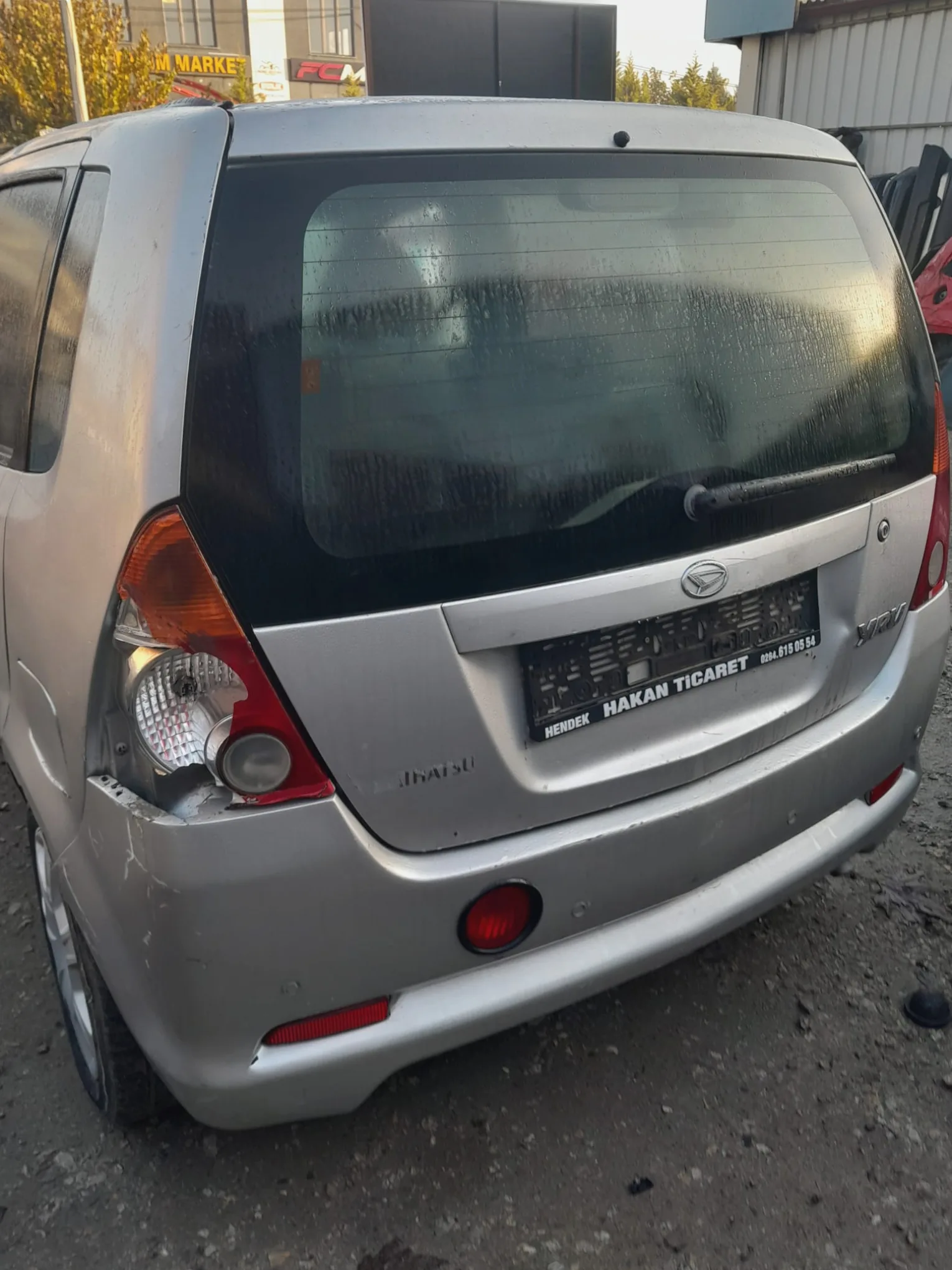 2024 Daihatsu Cuore Arka Tampon Çıkma Parça Mersin