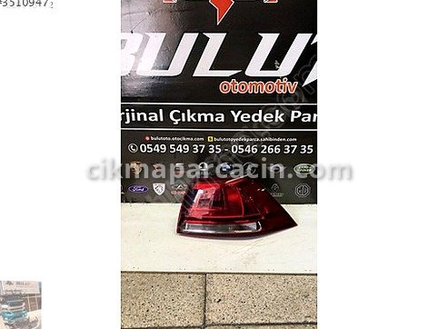 Volkswagen Golf Sağ Arka Stop çıkma parça
