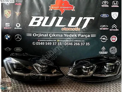Volkswagen Golf Sol Ön Far çıkma parça - ANKA OTO YEDEK PARÇA İZMİR