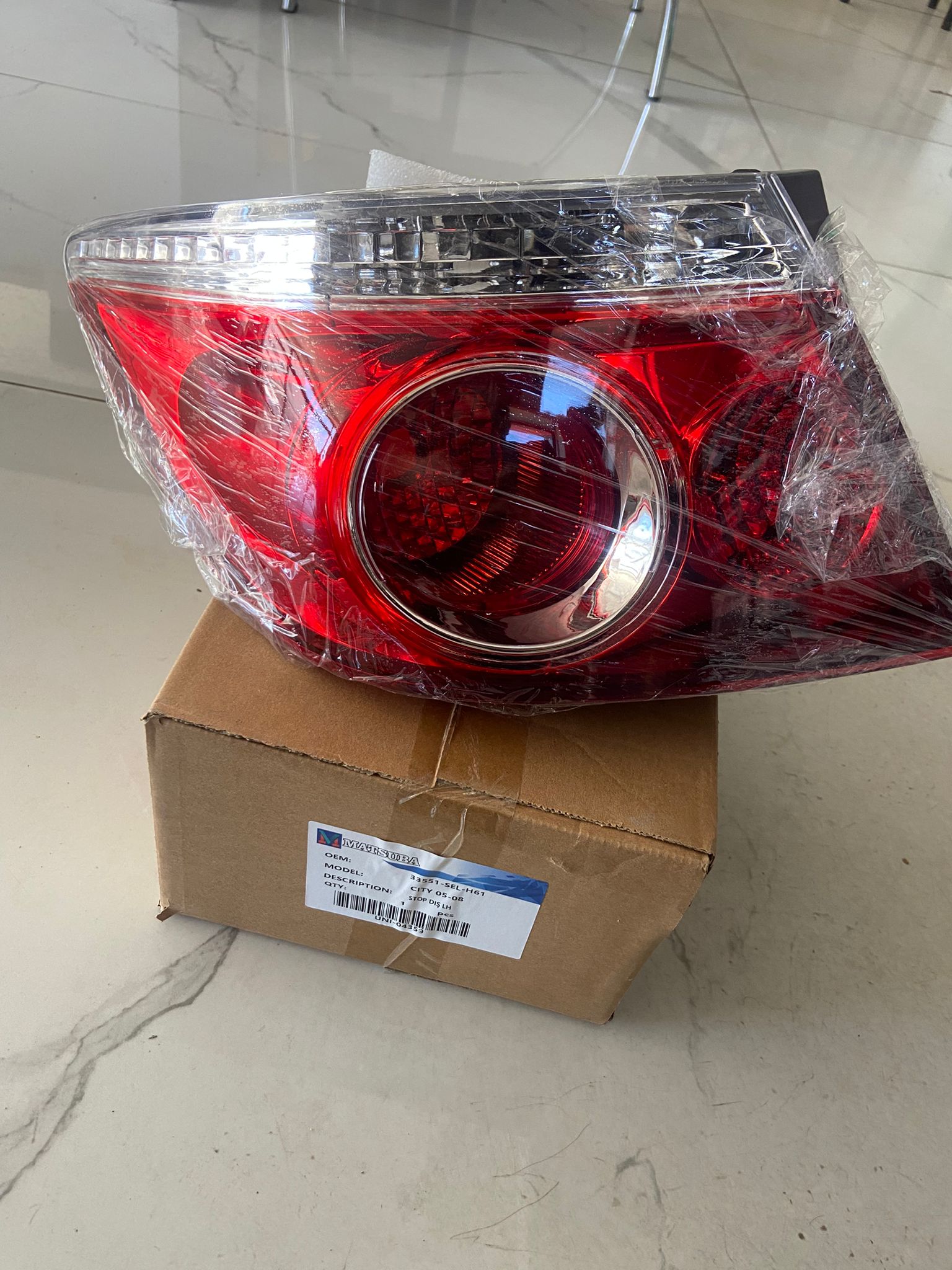 Honda City Arka Panel 33551 sel h61 çıkma parça