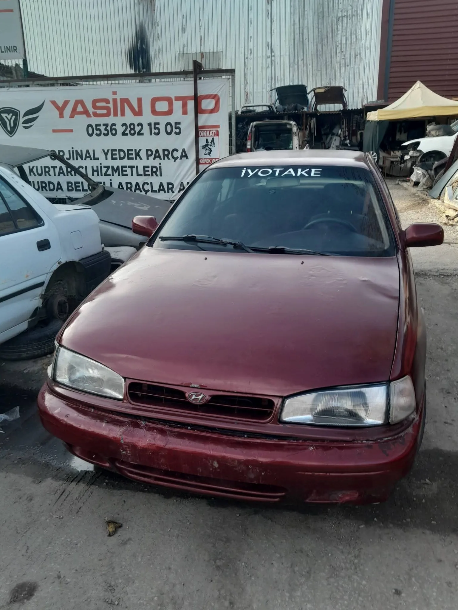1996 Hyundai Accent Bagaj Kapağı Çıkma Parça İzmir