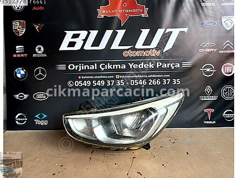 Hyundai i20 Sol Ön Far çıkma parça