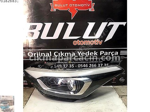 Hyundai i20 Sol Ön Far çıkma parça